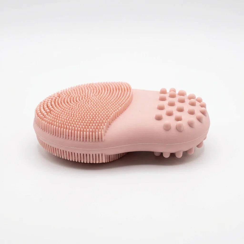 Silicone facial cleansing brush 2-in-1 Australia